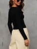 Milan Kiss Longsleeve in Schwarz
