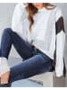 Milan Kiss Pullover in Grau/ Braun