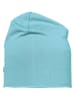 Isbjörn Beanie "Panda" in Hellblau