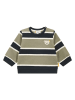 Steiff Bluza w kolorze czarno-oliwkowym
