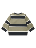 Steiff Sweatshirt kaki/zwart