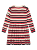 Steiff Kleid in Creme/ Rot/ Schwarz