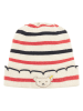 Steiff Muts crème/rood/zwart