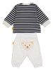 Steiff 2tlg. Outfit in Dunkelblau/ Grau