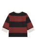 Steiff Sweatshirt in Schwarz/ Bordeaux