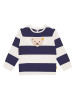 Steiff Bluza w kolorze granatowo-kremowym