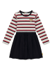 Steiff Kleid in Schwarz/ Rot/ Creme