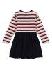 Steiff Kleid in Schwarz/ Rot/ Creme