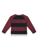 Steiff Sweatshirt bordeaux/zwart