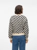 Vero Moda Sweter w kolorze kremowo-czarnym
