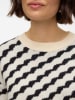 Vero Moda Sweter w kolorze kremowo-czarnym