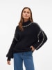 Vero Moda Rollkragenpullover in Schwarz