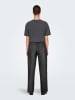 ONLY Broek zwart/zilverkleurig