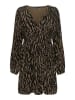 ONLY Kleid in Schwarz/ Braun