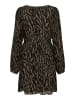 ONLY Kleid in Schwarz/ Braun