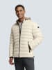 No Excess Doorgestikte jas beige