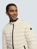No Excess Doorgestikte jas beige
