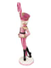 Clayre & Eef Dekofigur "Nussknacker" in Pink - (B)9 x (H)23 x (T)6 cm