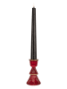 Clayre & Eef Kaarshouder rood - (H)10 x Ø 6 cm