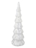 Clayre & Eef Dekoracja LED  w kolorze białym - wys. 32 x Ø 11 cm