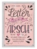 mvg Verlag Ratgeber "Letter mich am Arsch"