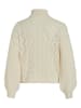 Vila Pullover in Creme