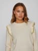 Vila Pullover in Creme