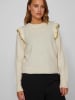 Vila Pullover in Creme