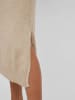 Vila Gebreide jurk beige
