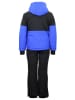 Peak Mountain 2-delige ski-/snowboardoutfit "Eruby" zwart/blauw