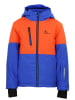 Peak Mountain 2-delige ski-/snowboardoutfit "Eruby" oranje/blauw