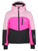 Peak Mountain 2tlg. Ski-/ Snowboardoutfit "Fabiola" in Schwarz/ Pink