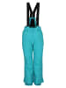 Peak Mountain 2-delige ski-/snowboardoutfit "Fabiola" turquoise/roze
