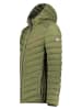 Geographical Norway Doorgestikte jas "Carliti" kaki