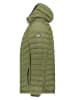 Geographical Norway Doorgestikte jas "Carliti" kaki