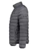 Geographical Norway Doorgestikte jas "Amigolor" grijs