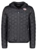 Geographical Norway Doorgestikte jas "Bernier" zwart