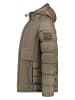 Geographical Norway Doorgestikte jas "Bafare" bruin