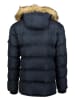 Geographical Norway Doorgestikte mantel "Bravici" donkerblauw