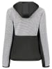 Geographical Norway Fleece vest "Tonnerre" zwart/grijs