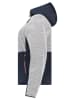Geographical Norway Fleece vest "Tonnerre" donkerblauw/grijs