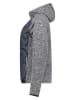 Geographical Norway Fleecejacke "Tagada" in Blau/ Grau