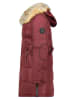 Geographical Norway Doorgestikte mantel "Beautiful" bordeaux