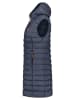Geographical Norway Doorgestikte bodywarmer "Vatikolor" donkerblauw