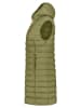 Geographical Norway Doorgestikte bodywarmer "Vatikolor" groen