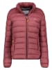 Geographical Norway Doorgestikte jas "Atikolor" auberginekleurig