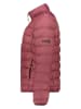 Geographical Norway Doorgestikte jas "Atikolor" auberginekleurig
