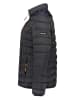 Geographical Norway Steppjacke "Atikolor" in Schwarz