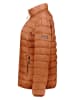 Geographical Norway Doorgestikte jas "Atikolor" cognackleurig