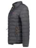 Geographical Norway Doorgestikte jas "Atikolor" antraciet